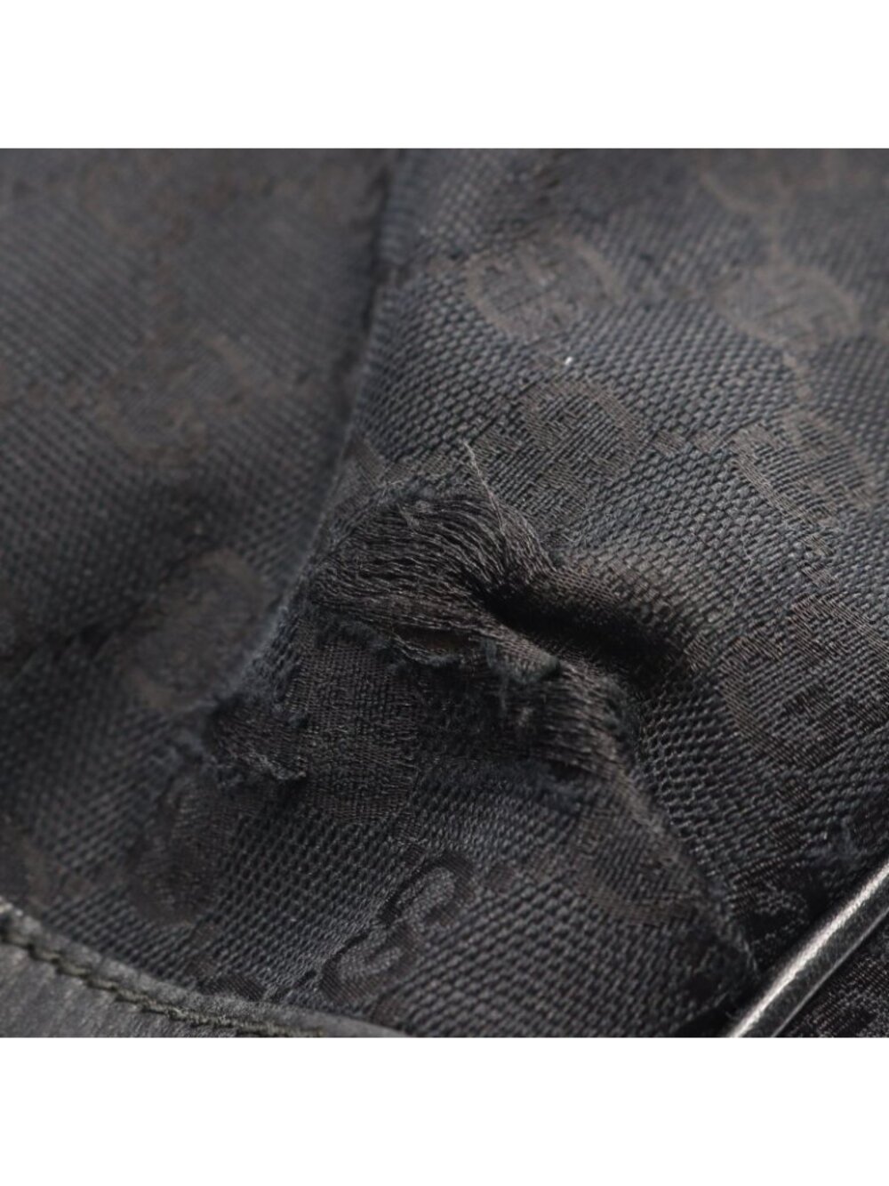 Gucci Tote Abbey GG Canvas Black - Picture 5 of 10